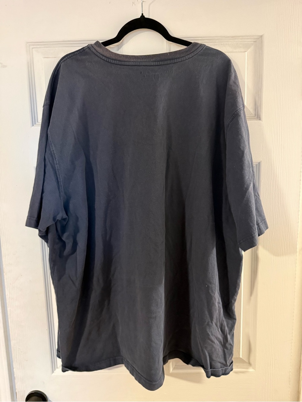Carhartt Slate Blue Short-Sleeve Pocket Henley Tee - Picture 4 of 4